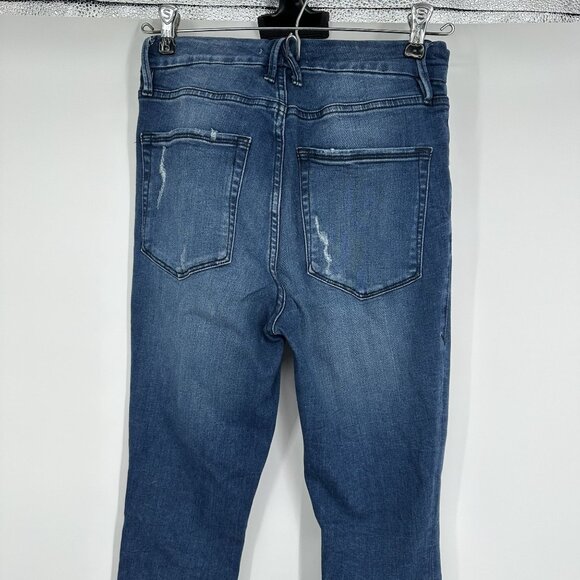 Good‎ American Women's Jeans Good Waist Size 4 / 27 Distressed - Picture 5 of 7